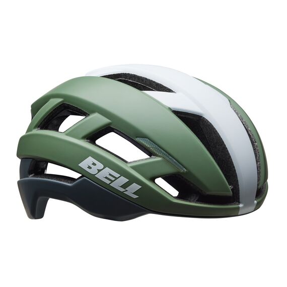 BELL Kask gravel szosowy FALCON XR LED INTEGRATED MIPS zielony, 2 zdjęcie