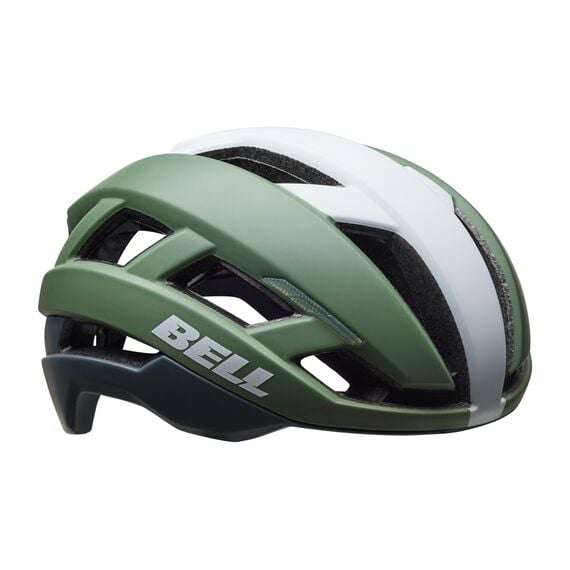 BELL Kask gravel szosowy FALCON XR INTEGRATED MIPS zielony, 2 zdjęcie