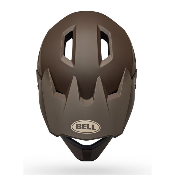 BELL Kask full face SANCTION 2 brązowy, Kolor: brązowy, Rozmiar: 57-59, 5 zdjęcie