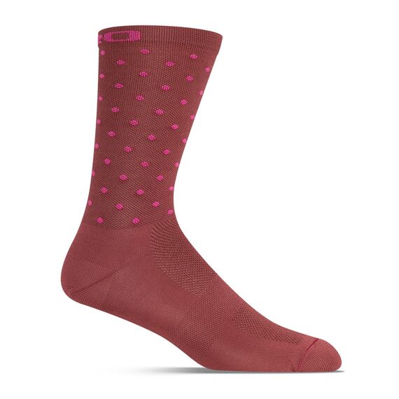 GIRO Skarpety COMP HIGH RISE czerwony, Kolor: czerwony, Rozmiar: M (40-42)