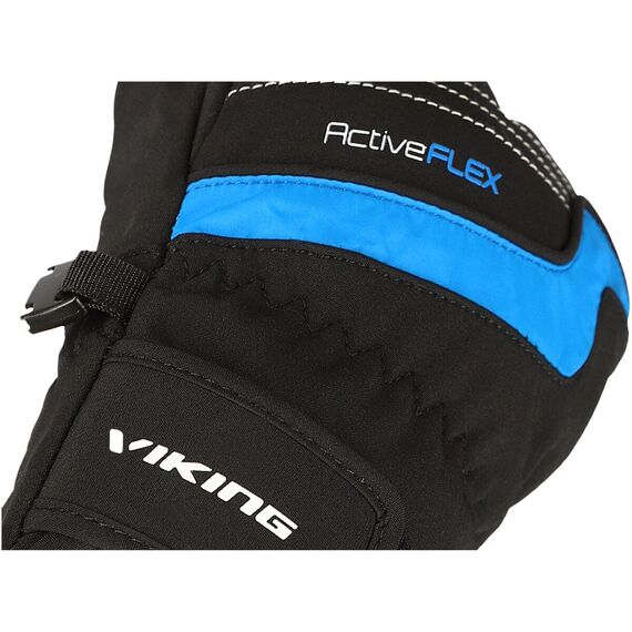 Rękawice Viking Helix GTX Ski Kids, Kolor: czarno-niebieski, Rozmiar: 5, 3 zdjęcie