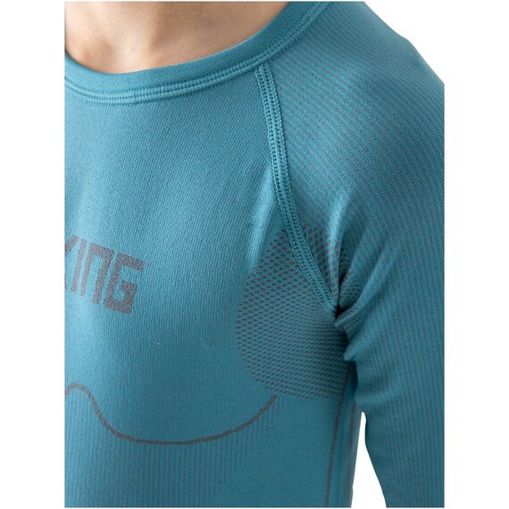 Bielizna dziecięca komplet VIKING Riko Set turkusowa, Kolor: turkusowy, Rozmiar: 152/164, 2 zdjęcie