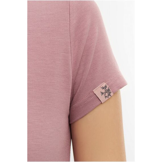 T-shirt damski VIKING Lenta Bamboo Light różowy