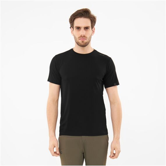 T-shirt męski VIKING Lenta Bamboo Light czarny T-shirt męski VIKING Lenta Bamboo Light czarny