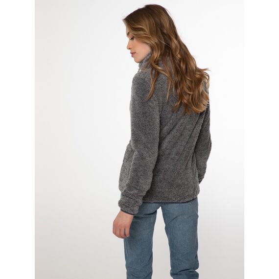 Bluza polarowa rozpinana damska Protest RIRI beżowy, Kolor: szary, Rozmiar: M, 2 zdjęcie