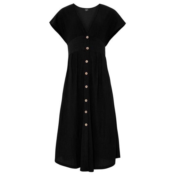 PROTEST Sukienka damska PRTSAMBU czarna, Kolor: czarny, Rozmiar: M, 4 zdjęcie PROTEST Sukienka damska PRTSAMBU czarna, Kolor: czarny, Rozmiar: M, 4 zdjęcie