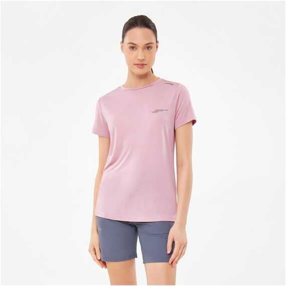 T-shirt damski VIKING Morain różowy, Kolor: różowy, Rozmiar: L, 4 zdjęcie