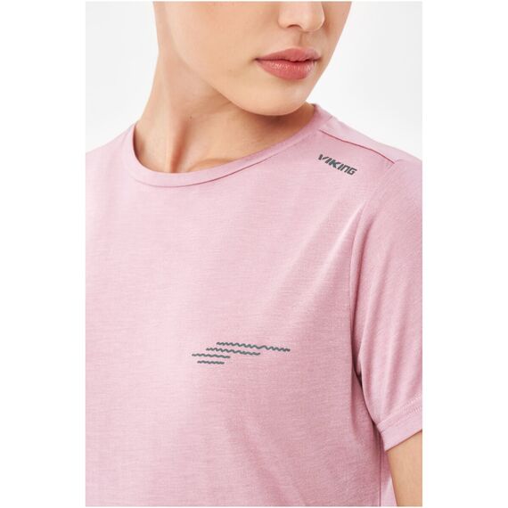 T-shirt damski VIKING Morain różowy, Kolor: różowy, Rozmiar: L, 6 zdjęcie