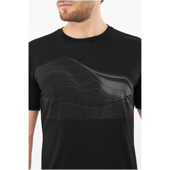 T-shirt męski VIKING Morain czarny T-shirt męski VIKING Morain czarny