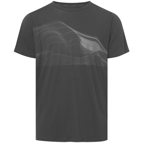 T-shirt męski VIKING Morain czarny T-shirt męski VIKING Morain czarny