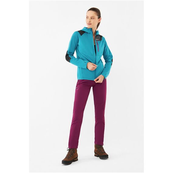 Bluza damska VIKING Yosemite Hoodie Lady rozpinana z kapturem turkusowa Bluza damska VIKING Yosemite Hoodie Lady rozpinana z kapturem turkusowa