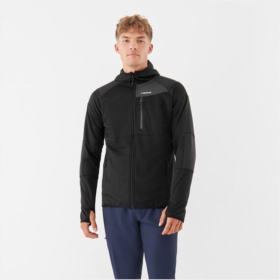 Bluza męska VIKING Yosemite Hoodie Man rozpinana z kapturem czarna Bluza męska VIKING Yosemite Hoodie Man rozpinana z kapturem czarna
