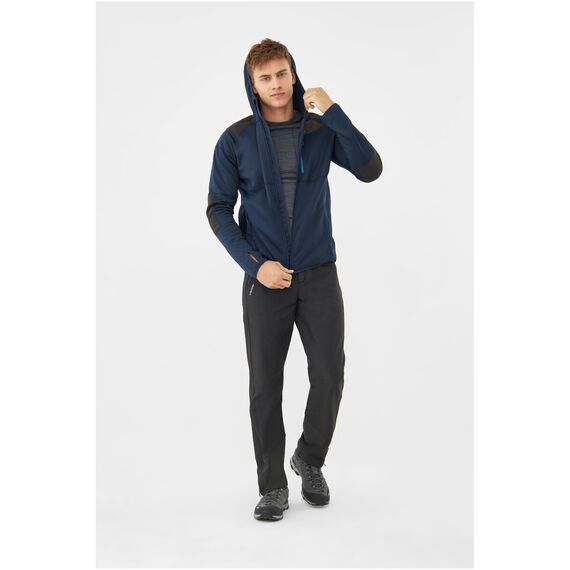 Bluza męska VIKING Yosemite Hoodie Man rozpinana z kapturem granatowa