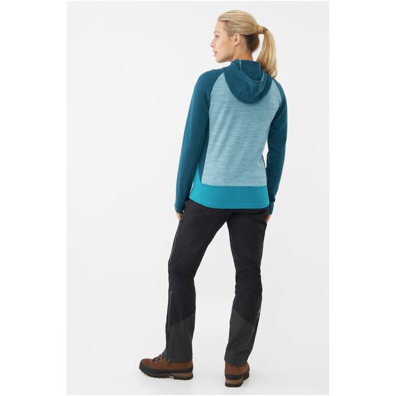 Bluza damska VIKING Delmore Hoodie Lady rozpinana z kapturem turkusowa Bluza damska VIKING Delmore Hoodie Lady rozpinana z kapturem turkusowa