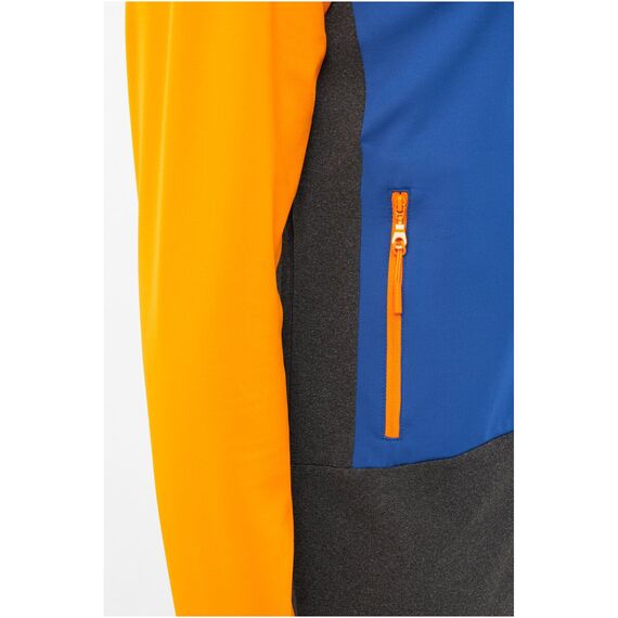 Bluza męska VIKING Tacoma Hoodie Man niebiesko-pomarańczowa Bluza męska VIKING Tacoma Hoodie Man niebiesko-pomarańczowa