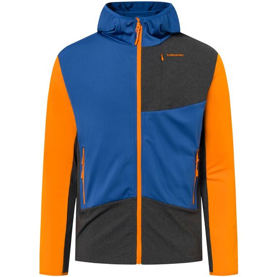 Bluza męska VIKING Tacoma Hoodie Man niebiesko-pomarańczowa Bluza męska VIKING Tacoma Hoodie Man niebiesko-pomarańczowa