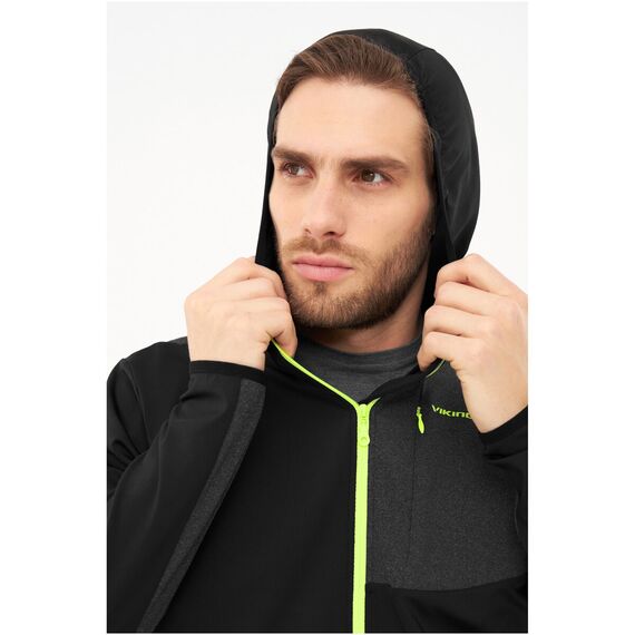 Bluza męska VIKING Tacoma Hoodie Man czarna Bluza męska VIKING Tacoma Hoodie Man czarna