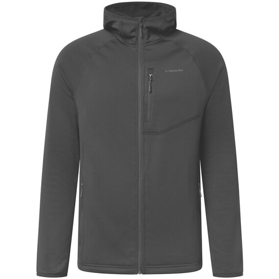 Bluza męska VIKING Jukon Man Hoodie Polartec rozpinana z kapturem czarna Bluza męska VIKING Jukon Man Hoodie Polartec rozpinana z kapturem czarna