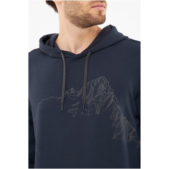 Bluza męska VIKING Panaka Hoodie Bamboo Man z kapturem granatowa Bluza męska VIKING Panaka Hoodie Bamboo Man z kapturem granatowa