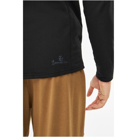 Bluza męska VIKING Lonetree Hoodie Bamboo Man rozpinana z kapturem czarna Bluza męska VIKING Lonetree Hoodie Bamboo Man rozpinana z kapturem czarna