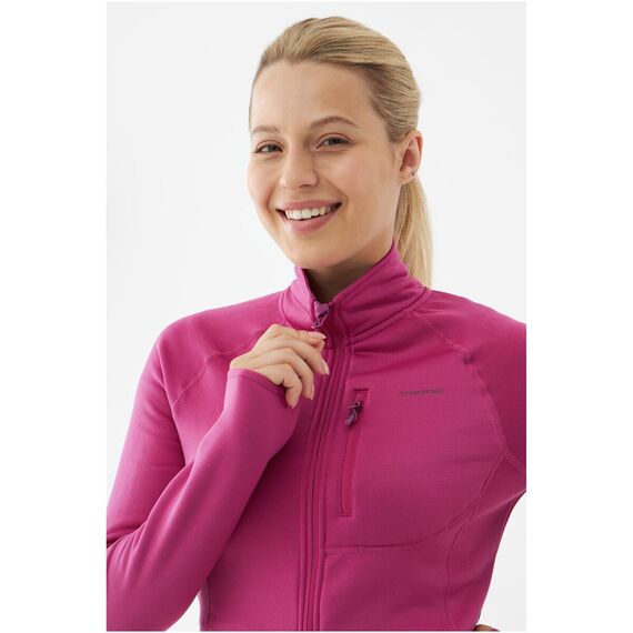 Bluza damska VIKING Jukon Lady Polartec różowa, Kolor: różowy, Rozmiar: S, 3 zdjęcie