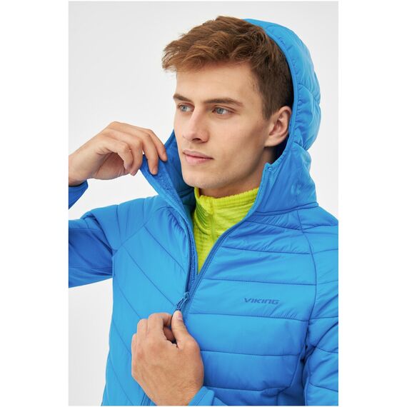 Kurtka męska VIKING Bart Warm Pro Polartec Primaloft niebieska