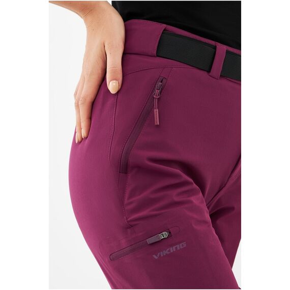 Spodnie damskie VIKING Expander Lady fioletowe