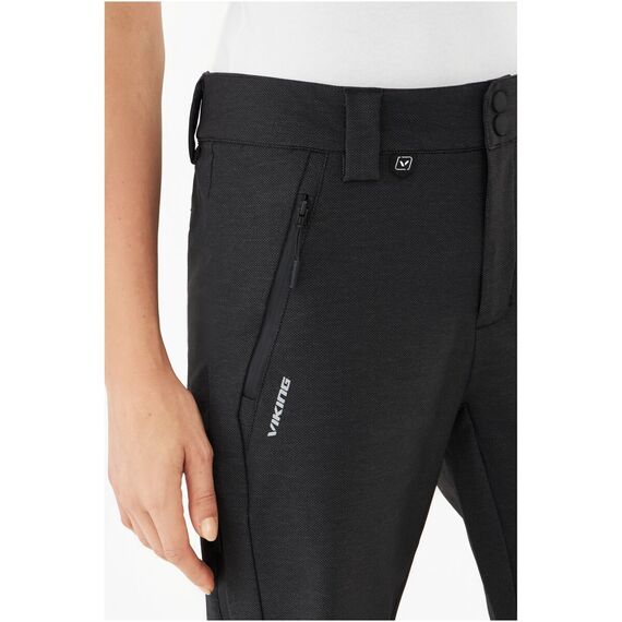 Spodnie damskie VIKING Triper Lady czarne