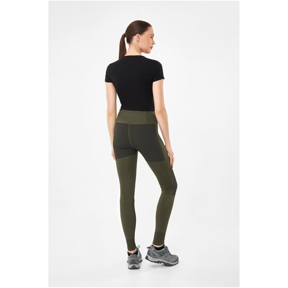 Leginsy damskie VIKING Levanta khaki Leginsy damskie VIKING Levanta khaki