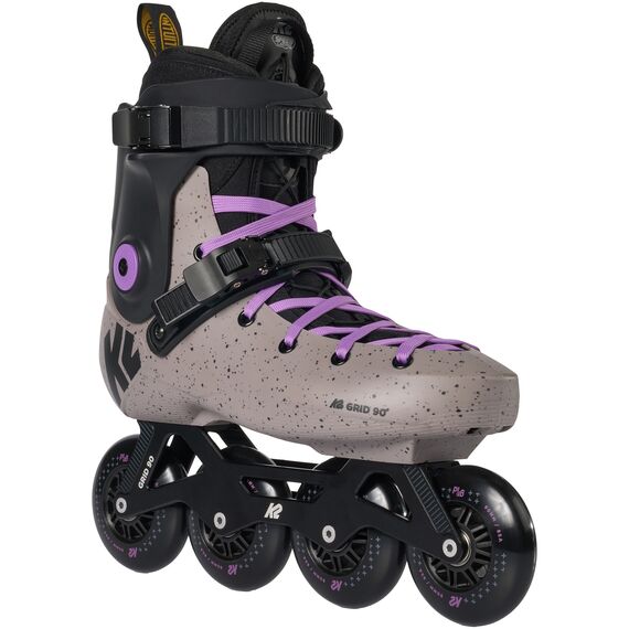 Rolki hardshell K2 Grid 90, 4 zdjęcie