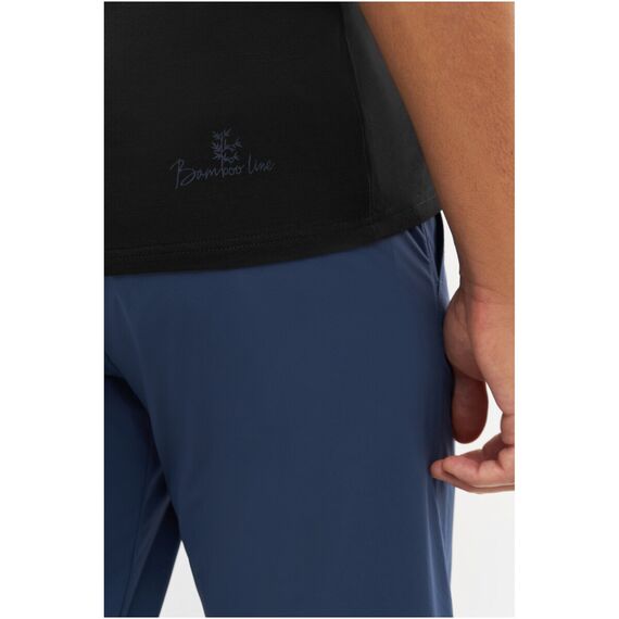 T-shirt męski VIKING Bamboo Harvi Man czarny T-shirt męski VIKING Bamboo Harvi Man czarny