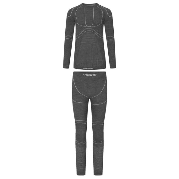 Bielizna męska VIKING Lan Pro Set Merino grafitowa