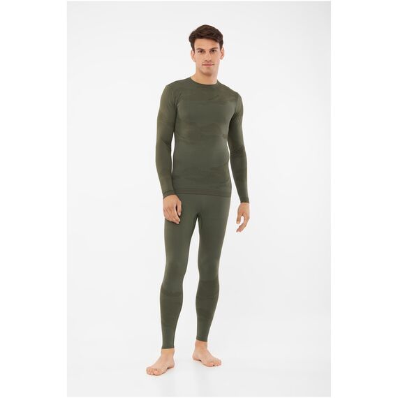 Bielizna męska VIKING Gasher Merino Man Set khaki, Kolor: khaki, Rozmiar: XL