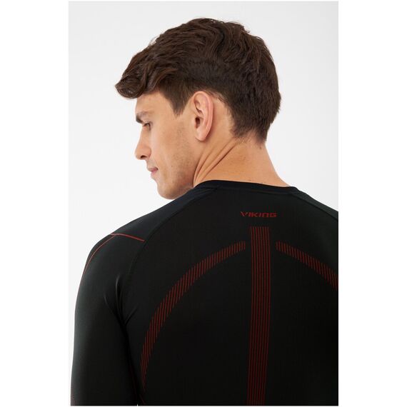 Bielizna męska VIKING Rocket Man Set czarno pomarańczowa Bielizna męska VIKING Rocket Man Set czarno pomarańczowa