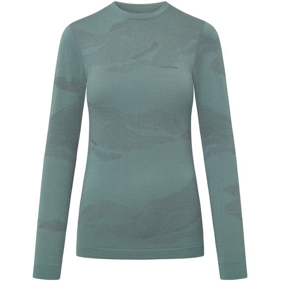 Bielizna damska VIKING Gasher Merino Lady Longsleeve zielona, Kolor: zielony, Rozmiar: S