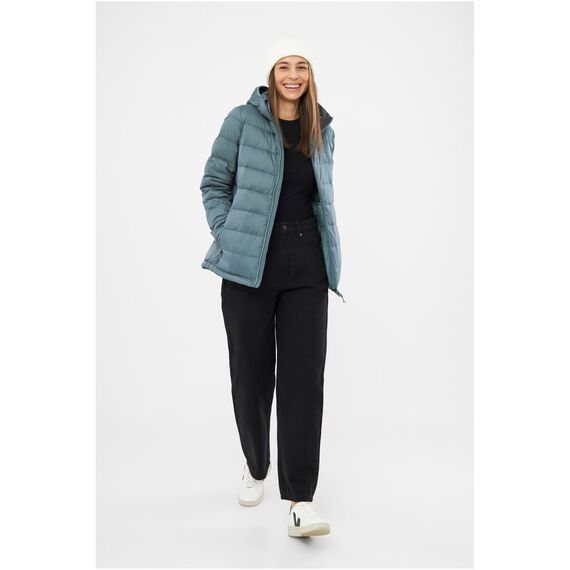 Kurtka puchowa damska VIKING Rovi zielona