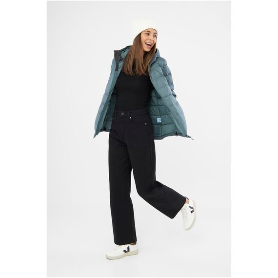 Kurtka puchowa damska VIKING Rovi zielona