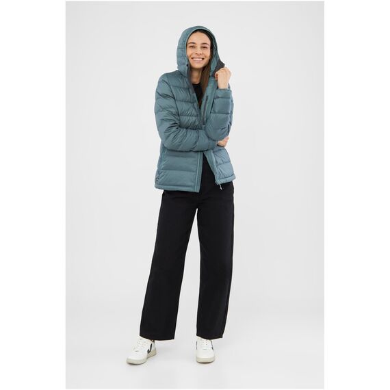 Kurtka puchowa damska VIKING Rovi zielona