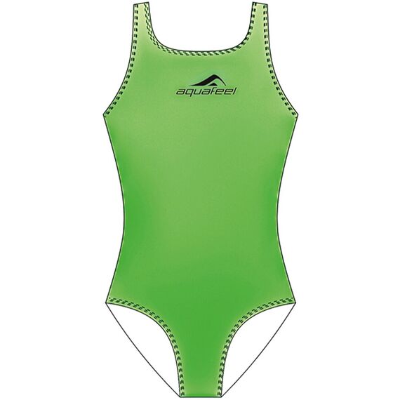 Strój kąpielowy dla dziewczynki Aquafeel Aquafeel Back zielony, 2 zdjęcie