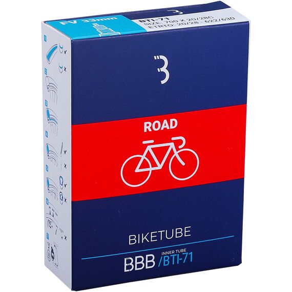 Dętka rowerowa BBB BikeTube 28" FV