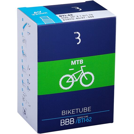 Dętka rowerowa BBB innertube 29" FV 48mm