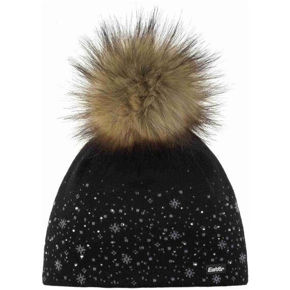 Czapka Eisbar Rana Lux Crystal MÜ z kryształkami czarna, Kolor: czarny, Rozmiar: one size