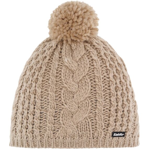 Czapka Eisbar Afra Pompon MÜ beżowa, Kolor: szary, Rozmiar: one size