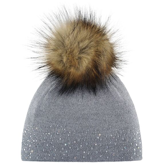 Czapka Eisbar Nalin Lux Crystal MÜ szary, Kolor: szary, Rozmiar: one size