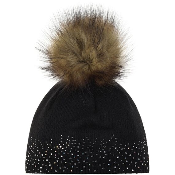 Czapka Eisbar Nalin Lux Crystal MÜ czarny, Kolor: czarny, Rozmiar: one size