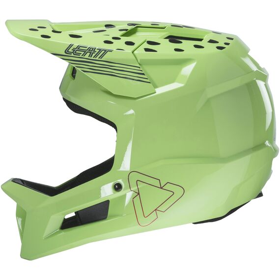 Kask rowerowy (full face) LEATT Helmet MTB Gravity 1.0 V25 zielony, Kolor: zielony, Rozmiar: XL, 2 zdjęcie