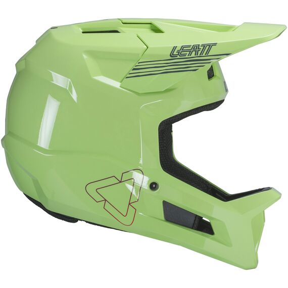 Kask rowerowy (full face) LEATT Helmet MTB Gravity 1.0 V25 zielony, Kolor: zielony, Rozmiar: XL, 4 zdjęcie