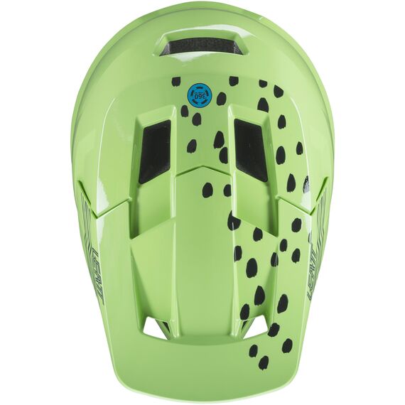 Kask rowerowy (full face) LEATT Helmet MTB Gravity 1.0 V25 zielony, Kolor: zielony, Rozmiar: XL, 3 zdjęcie