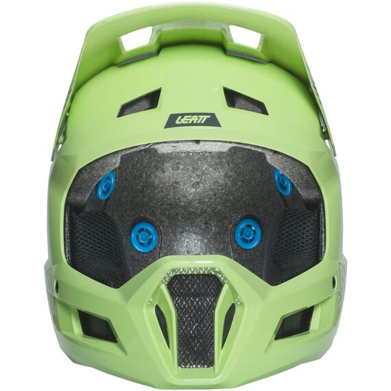 Kask rowerowy (full face) LEATT Helmet MTB Gravity 1.0 V25 zielony, Kolor: zielony, Rozmiar: XL, 5 zdjęcie