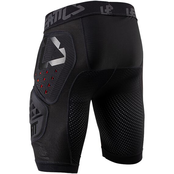 Spodenki z ochraniaczem LEATT Impact Shorts 3DF 3.0, Kolor: czarny, Rozmiar: XL, 2 zdjęcie